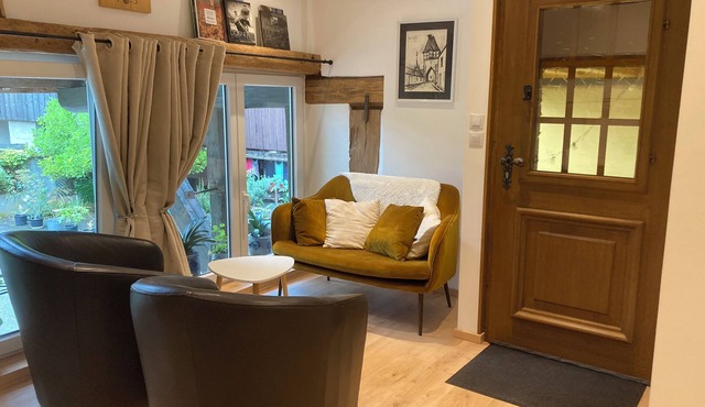 Cosy studio for 2 people, beautiful residence in central Alsace, with kitchen and wifi
