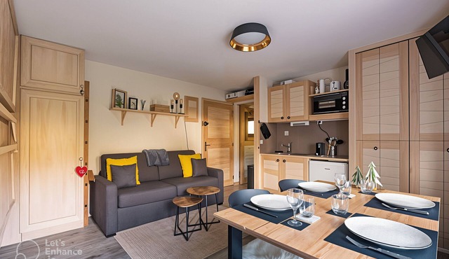 Cosy studio, ideal for relaxing, hiking, mountain biking and skiing