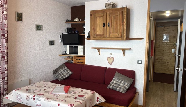 Cosy studio in Plagne Villages at the foot of the slopes