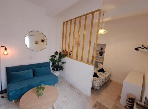 Cosy studio proche à 30min des plages