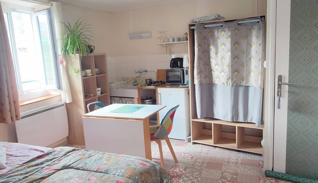 Cosy studio with river view