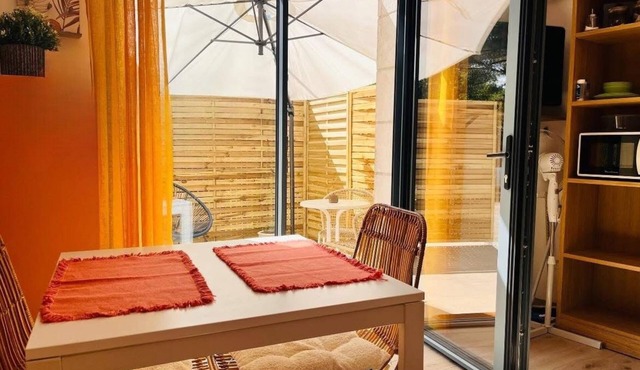 Cosy studio with garden - "Le Luhana