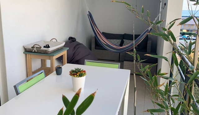 Cosy T3 100m from the beach in a new residence