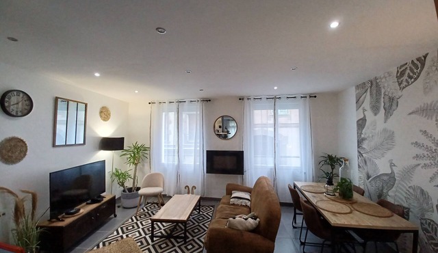 Cosy triplex "Louise" in the center of town 3 bedrooms - 7 pers + 1 baby