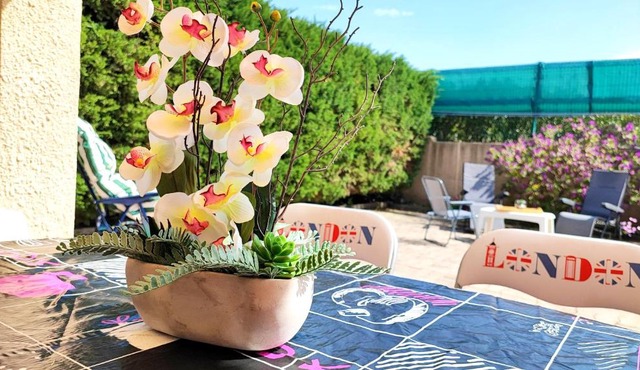 Cosy villa 6 personnes, résidence avec piscine