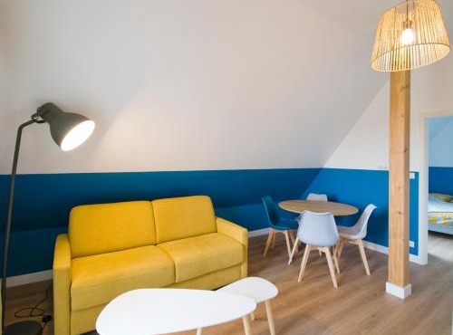 CosyBNB bleu, logement indépendant, wifi, parking, petit déjeuner