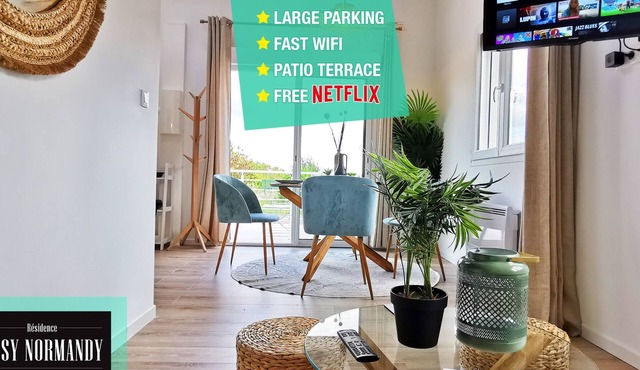 CosyNormandy 04★Nature★Giverny★Terrace★Parking