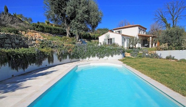 Côte d'Azur, Villa New Gold Dream with heated and privat pool, sea view
