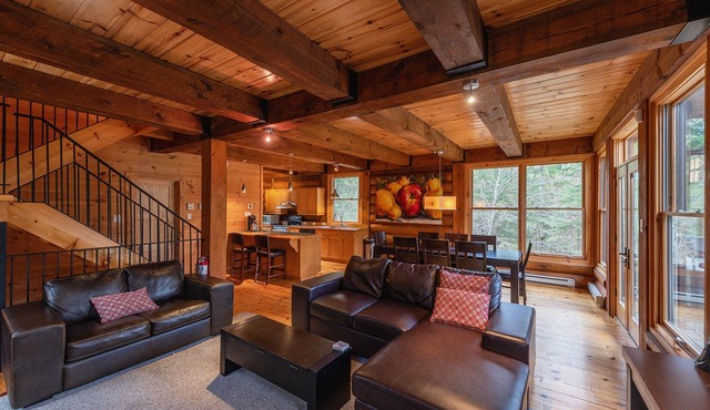 Cote Nord Tremblant Cozy 4 bedroom Log cabinnCITQ 234463