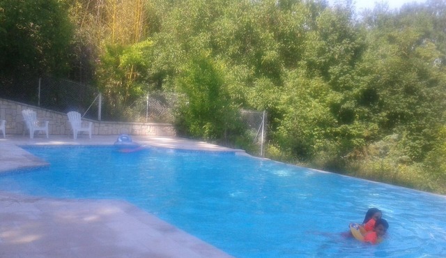 Cottage 6-8 pers 100 m² in the outbuildings of Château Marith (Pool, Games .)