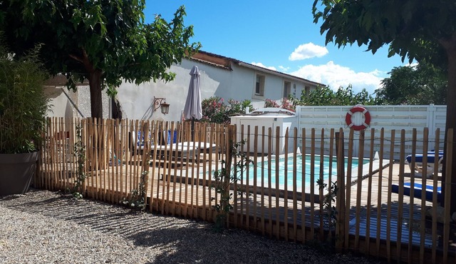 cottage 6 pers. private and heated swimming pool near Cap d'Agde
