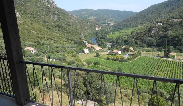 cottage 8 people breathtaking view of Orb valley