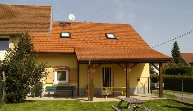 Cottage 90m2 located in a very quiet hamlet away from traffic.