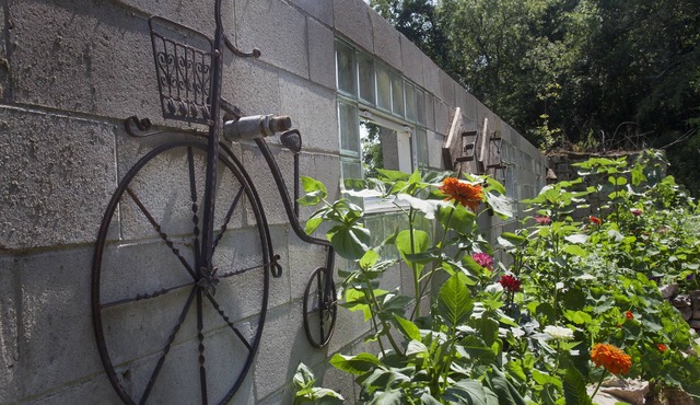 Cottage and Gardens on the Rush River