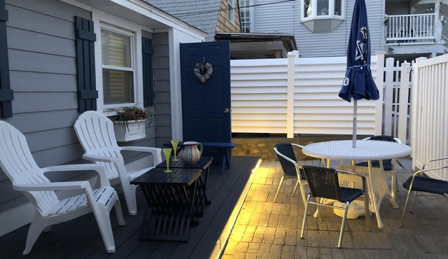 Cottage attached to multifamily home w direct private access to Salisbury Beach