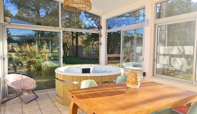 Cottage Bien-être Jacuzzi Piscine Chauffée Privée