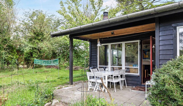 Cottage by Veddinge in charming 70s style
