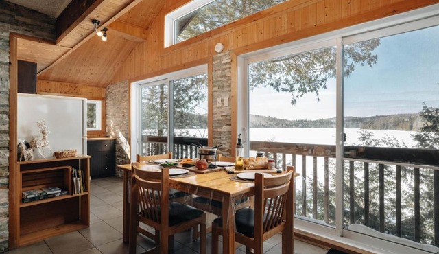 Cottage on Sarrazin lake & Sauna - Lake Panorama