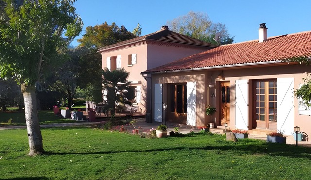 Cottage 'De La Fermette Aubepines' with Shared Pool, Private Terrace and Wi-Fi