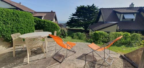 Cottage du Cap Gris-Nez vue mer avec terrasse