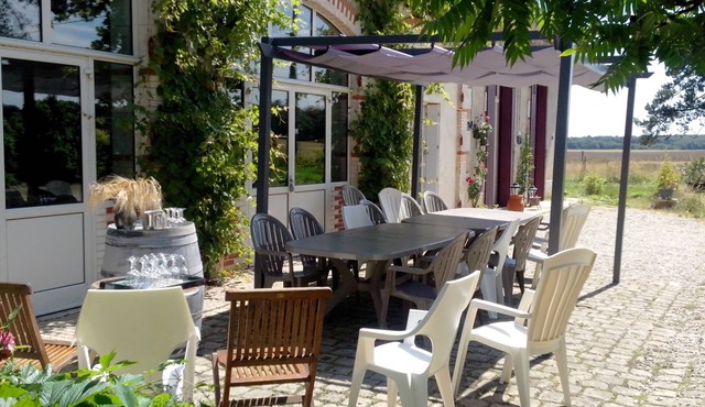 Cottage for 15 people in the Loire Valley with terrace and garden