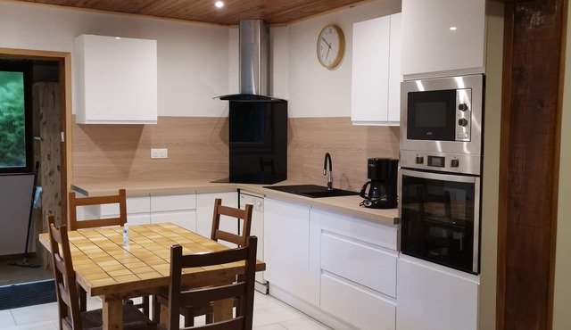 Cottage Garden in farm