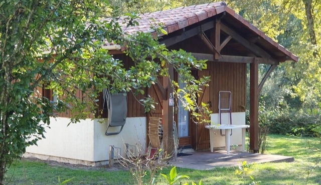Cottage in a natural setting by the river