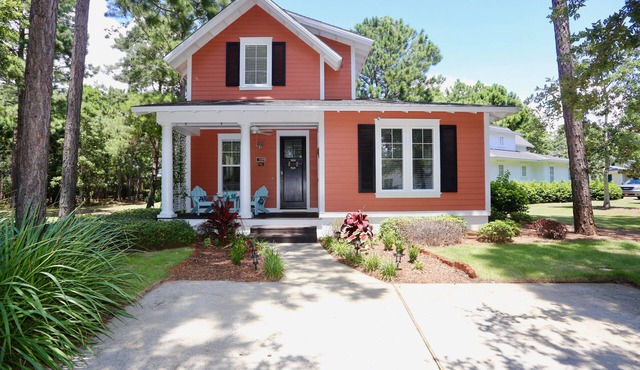 Cottage in Beach Resort, 2 Golf Carts, 3 BR+Loft, Sleeps 6 - Snowbirds Welcome