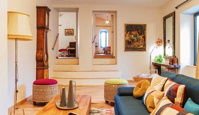 Cottage in a stone farmhouse in the heart of a vineyard estate in Pic Saint-Loup