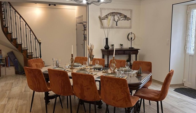 Cottage in the heart of Allier, pets allowed, WiFi and air conditioning