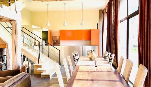 Cottage in the estate of a secluded castle.