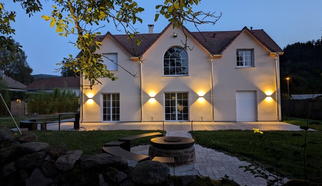 Cottage in the heart of the Vosges welcoming village large open spaces int ext