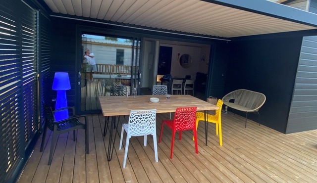 COTTAGE L'EDUNE in a residential leisure park 150m from the beach