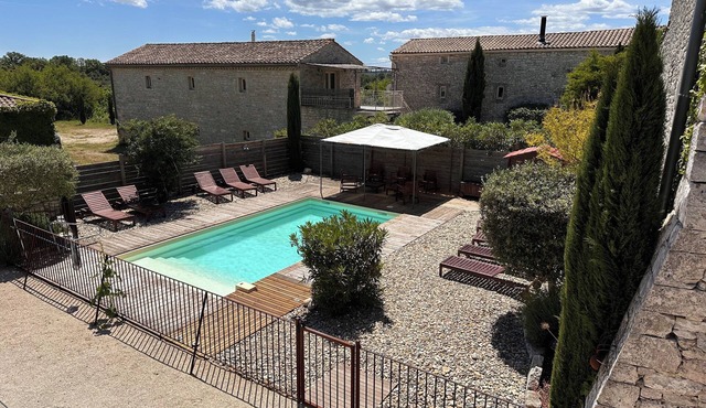Cottage Mas Salé, in the heart of an Ardèche hamlet, magnificent Mas of 150 m2