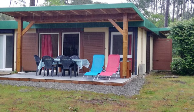 Cottage of 25 m2 with sheltered terrace