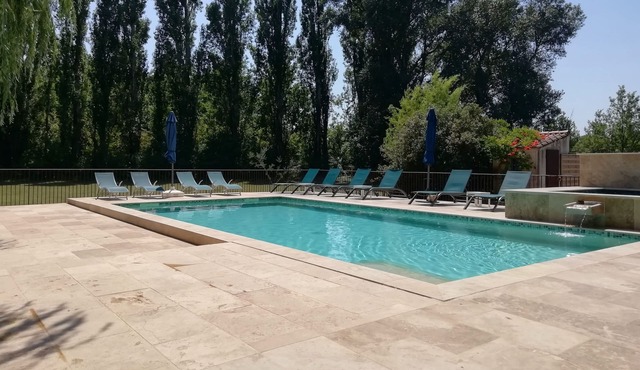 Cottage on 7 HA Est Full AC, Heated Pool & Spa, Boules Court, Fitness & Sports