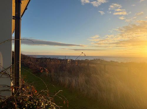 Cottage on remote wild coast
