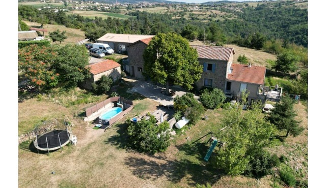 Cottage on the farm with stunning views