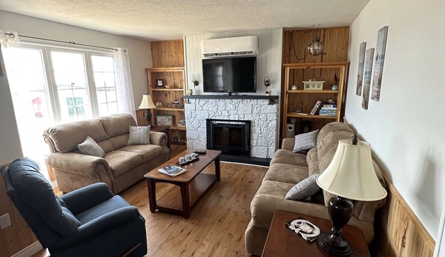 Cottage overlooking the water!