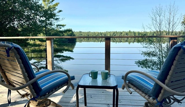 Cottage right on the AuSable River in charming Mio