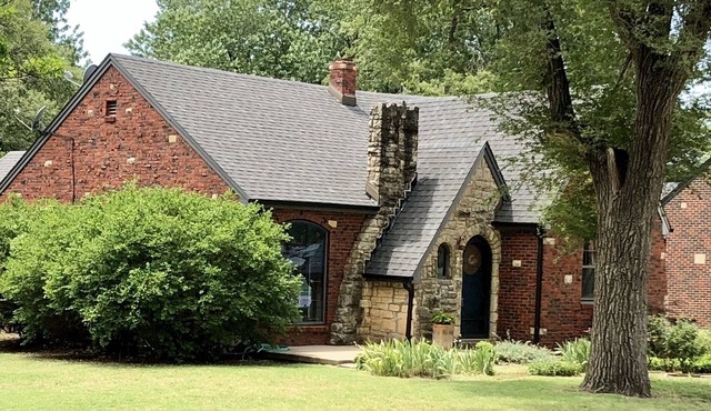 Cottage straight out of storybook land.