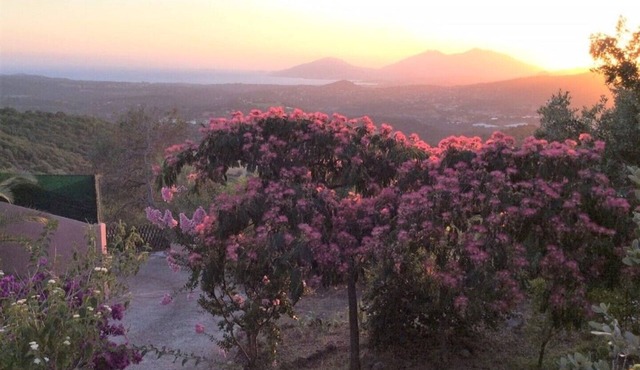 Cottage T2, breathtaking sea view, Swimming pool, near Porticcio