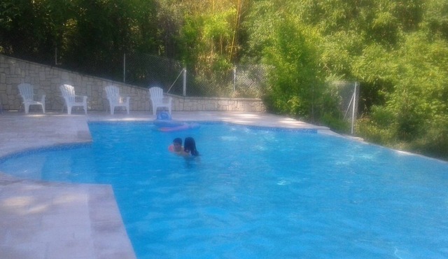 Cottage T4 with 2 terraces in the outbuildings of Marith Castle (Pool .