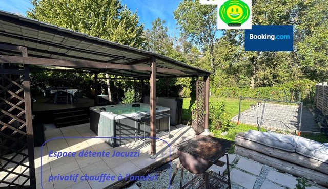 Cottage tres bien équipé avec jacuzzi