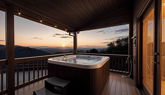 Cottage w/Hot Tub: 3 Mi to Downtown Blue Ridge!