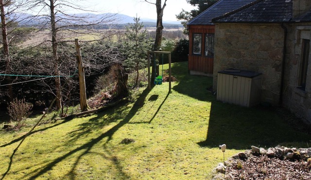 Cottage with private sole use indoor pool and superb views