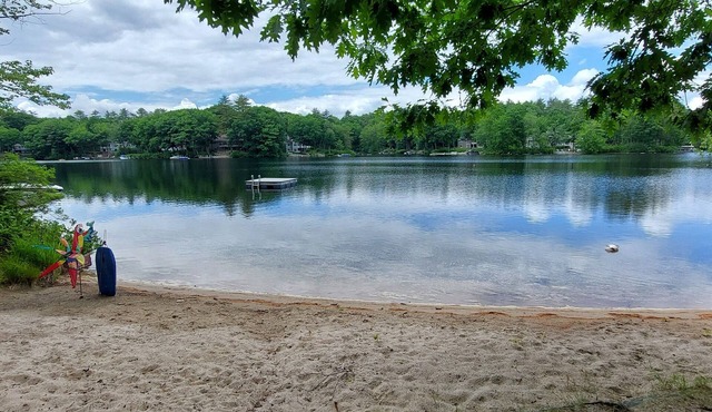 Cottage with great beach.
