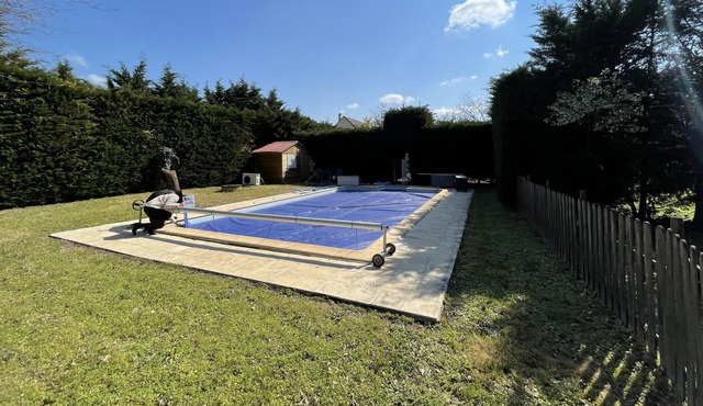 Cottage with heated swimming pool 2/5 people near Zoo de Beauval & Chateaux de la Loire