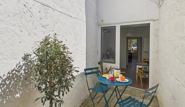 -COTTEN- Grand duplex vue mer au cœur de Concarnea