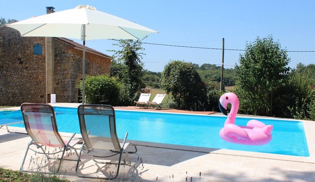 Country holiday home with private pool